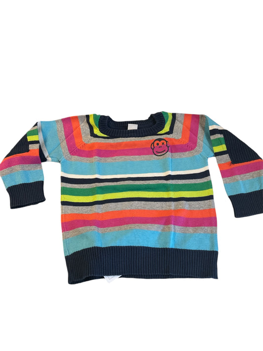 Maglia righe in cotone bimbo 2 anni