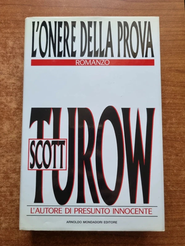 L'onere Della Prova - Scott Turow