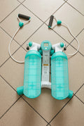 Stepper Domyos Con elastici Verde bianco