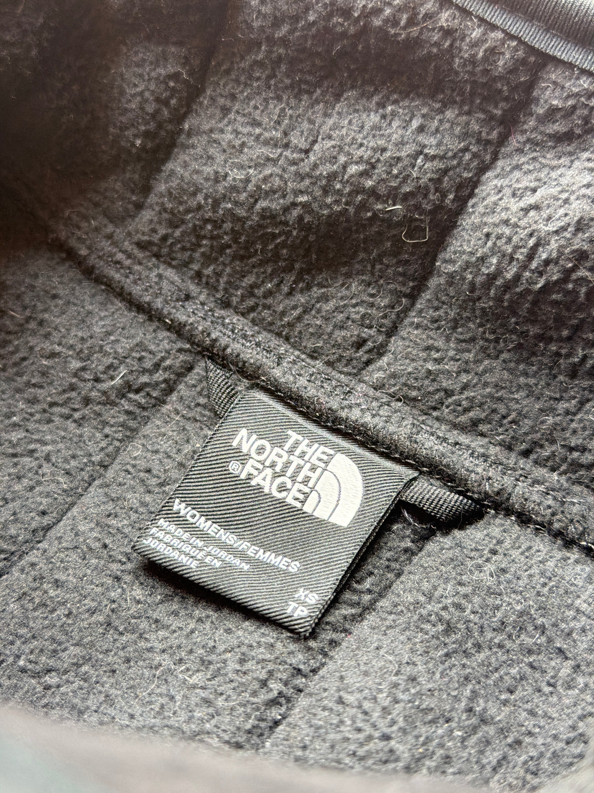 Maglia Nera Pile The North Face Xs
