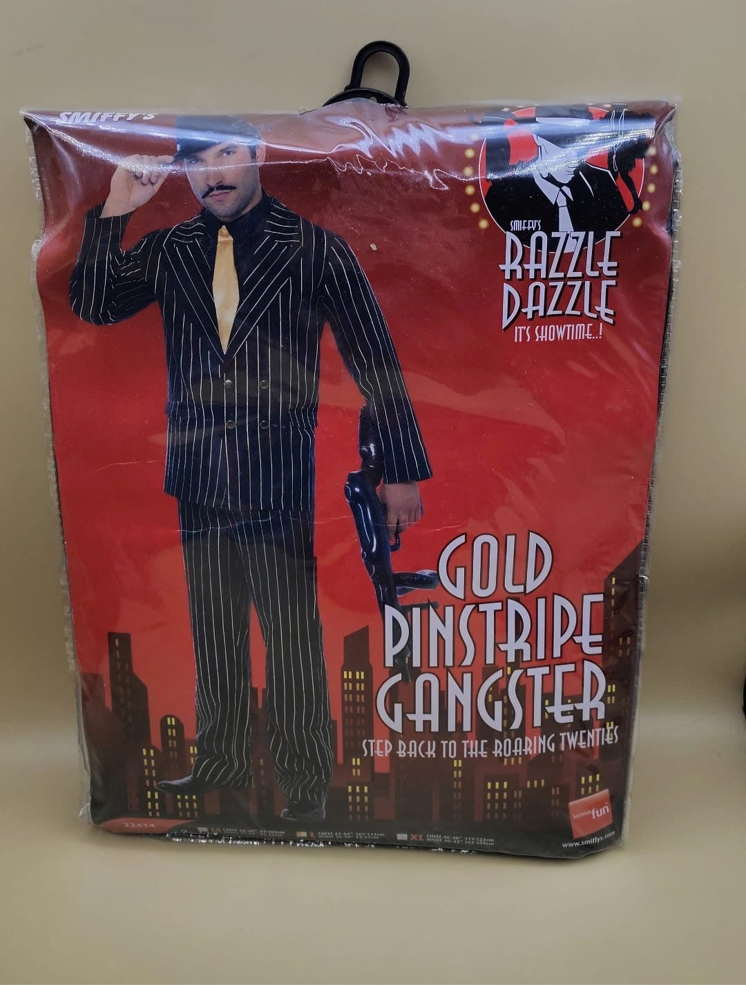 Vestito Carnevale gangster Uomo