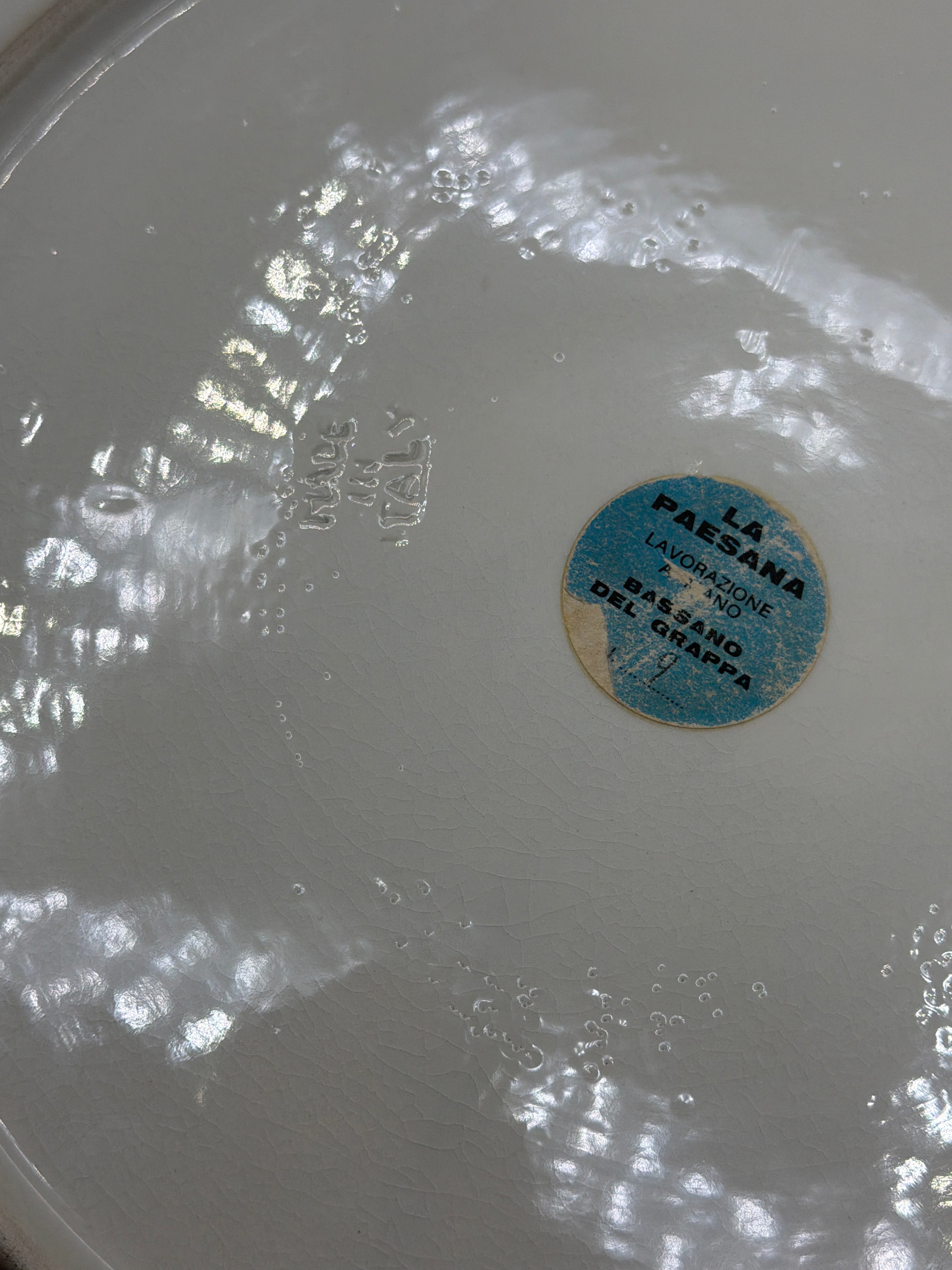 Piatto Da Appendere Fiori 'la Paesana Bassano'