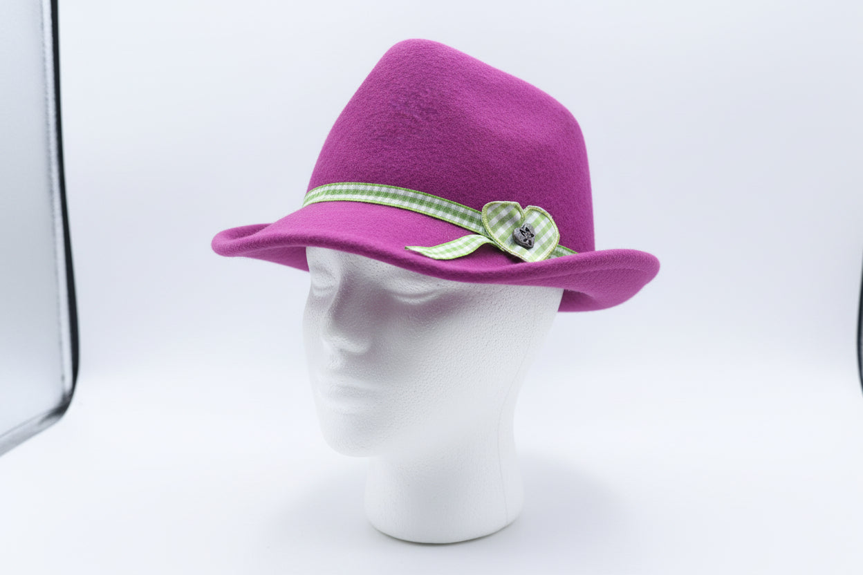 Cappello Tirolese Rosa