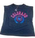 Tshirt Con Stampa Colorado Nera Donna Tg. M