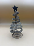 Alberello Natale Metallo Spirale