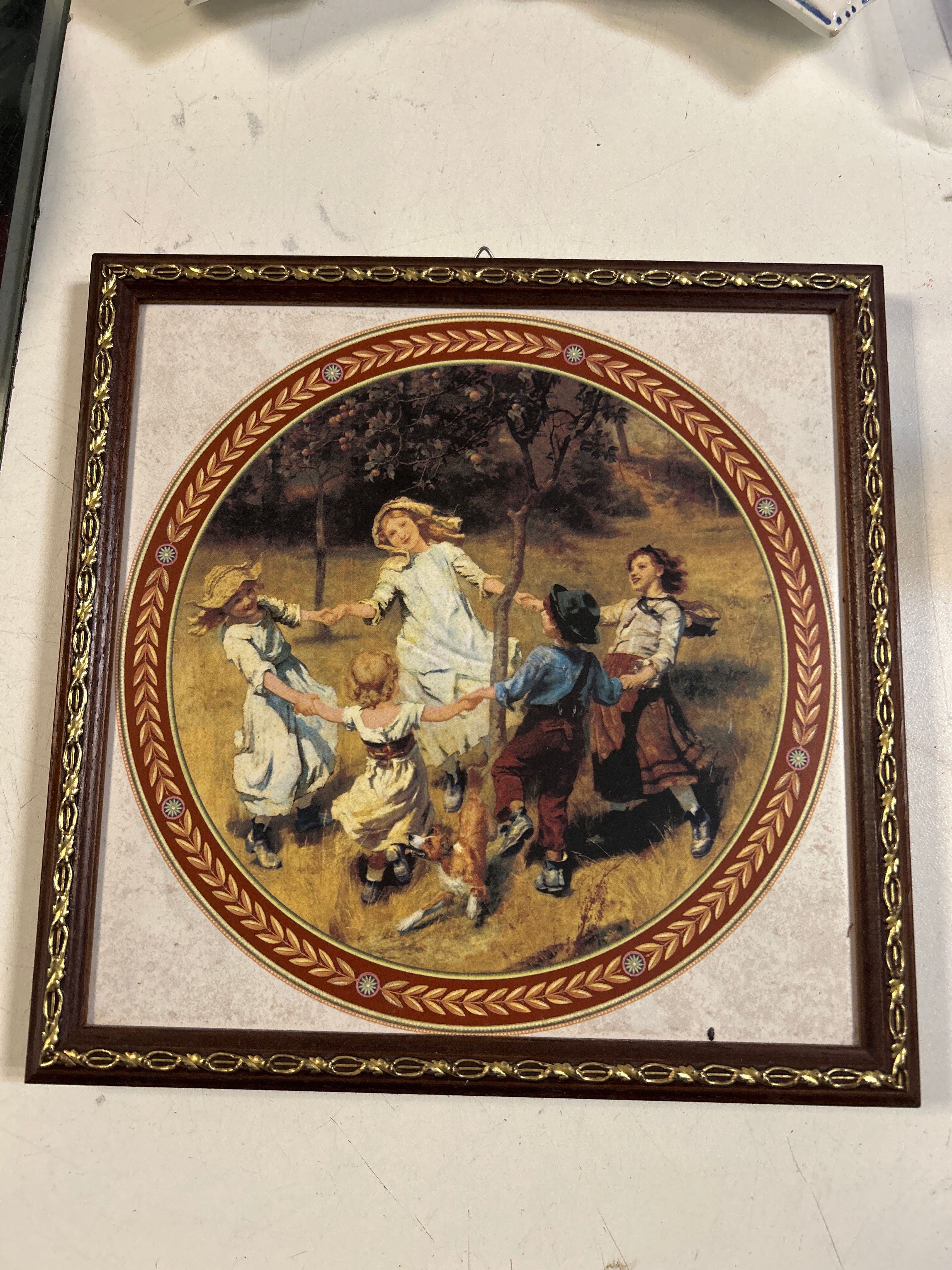 Quadro Con Piastrella Ceramica