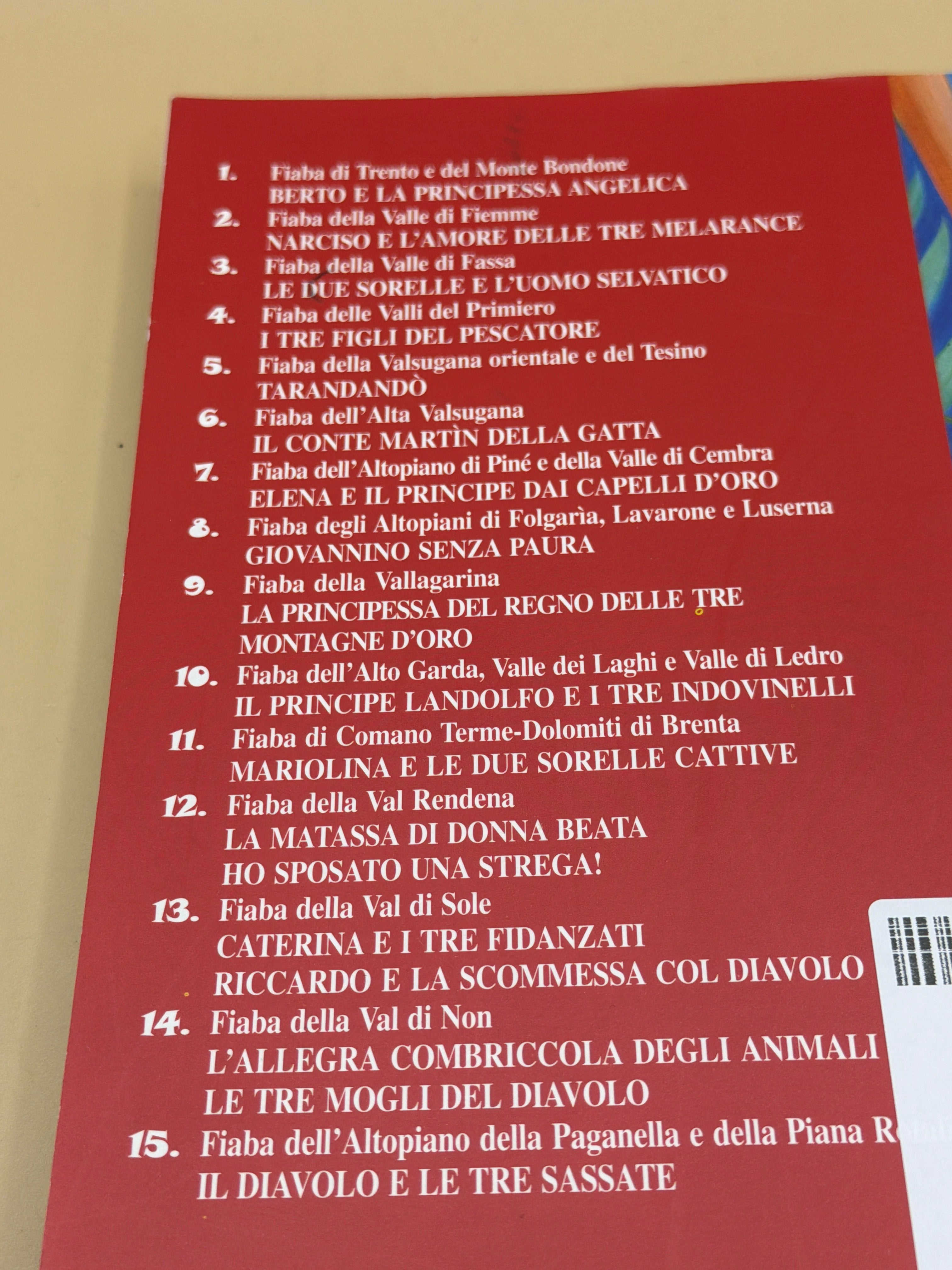 Fiabe Trentine A Colori