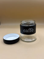 Vaso Nero Vetro Caffè