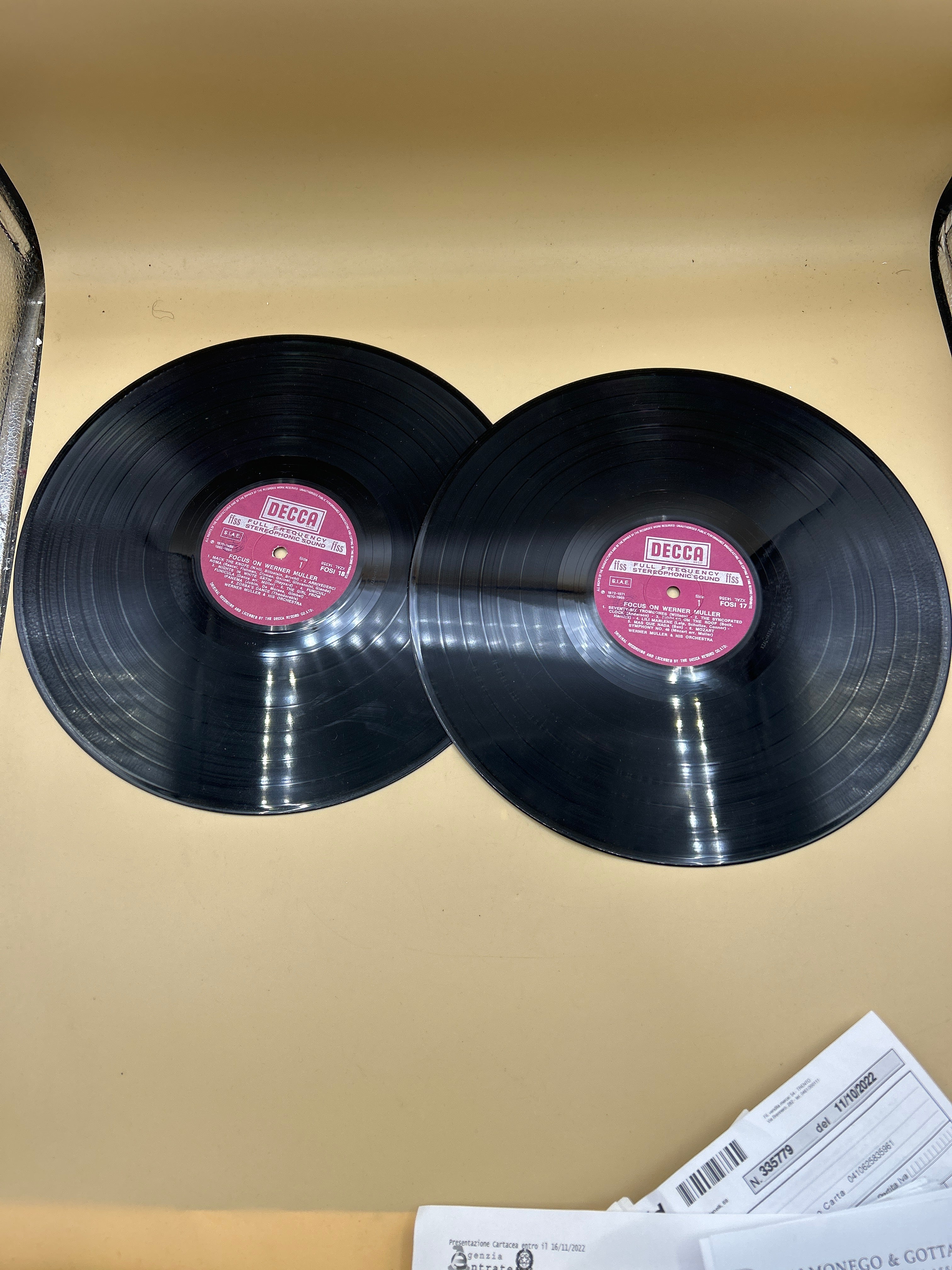 Album Doppio Lp Werner Muller