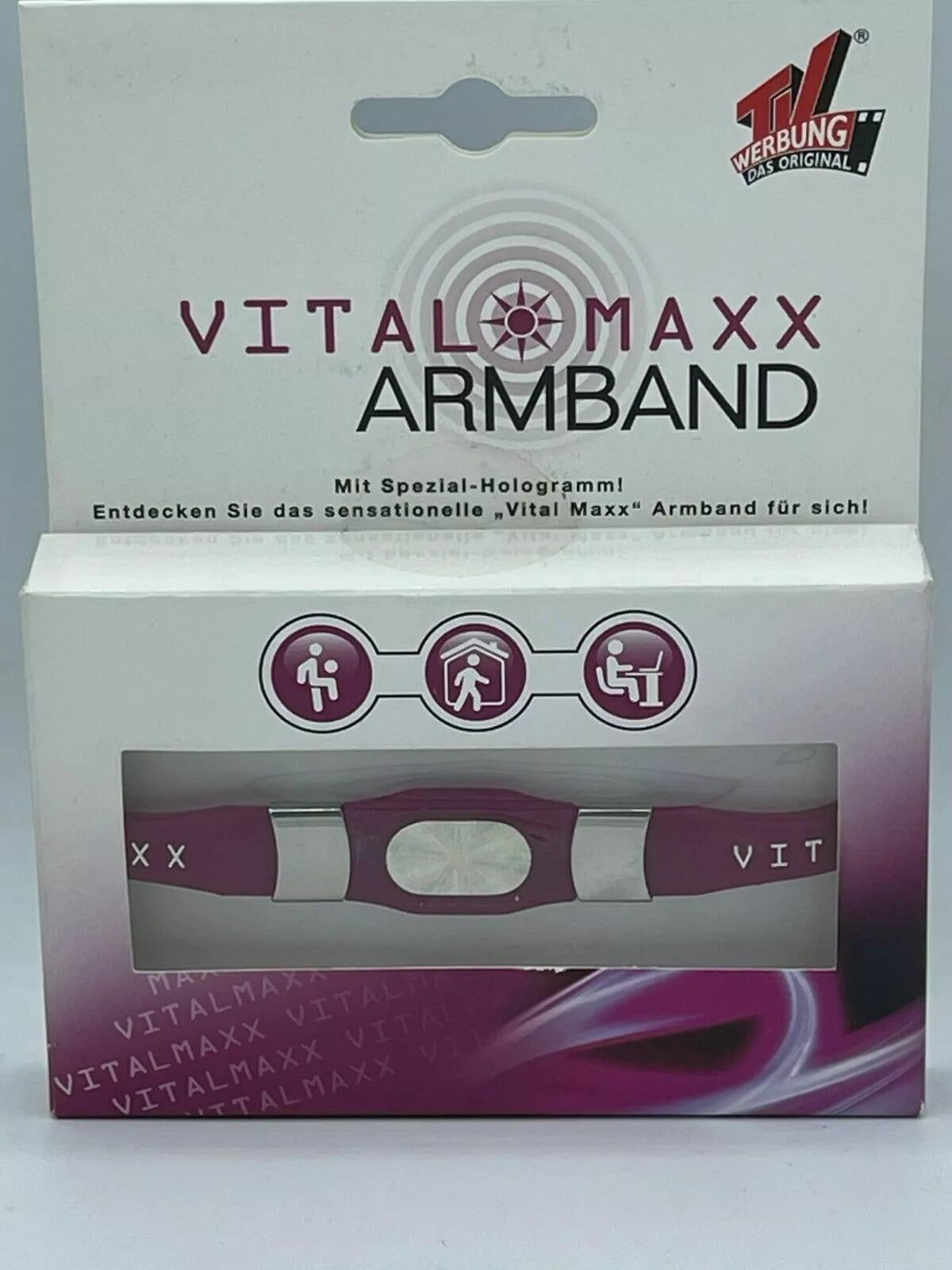 Bracciale Vital Maxx Bracciale Power Fitness Energia Vitalmaxx Rosa