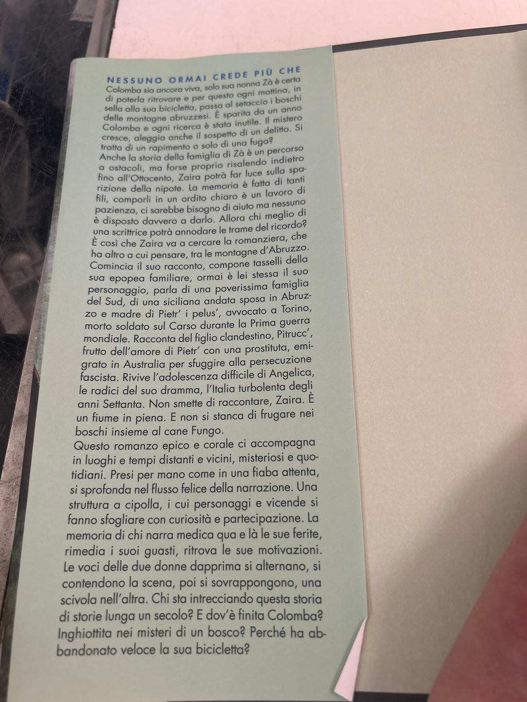 Colomba - Dacia Maraini