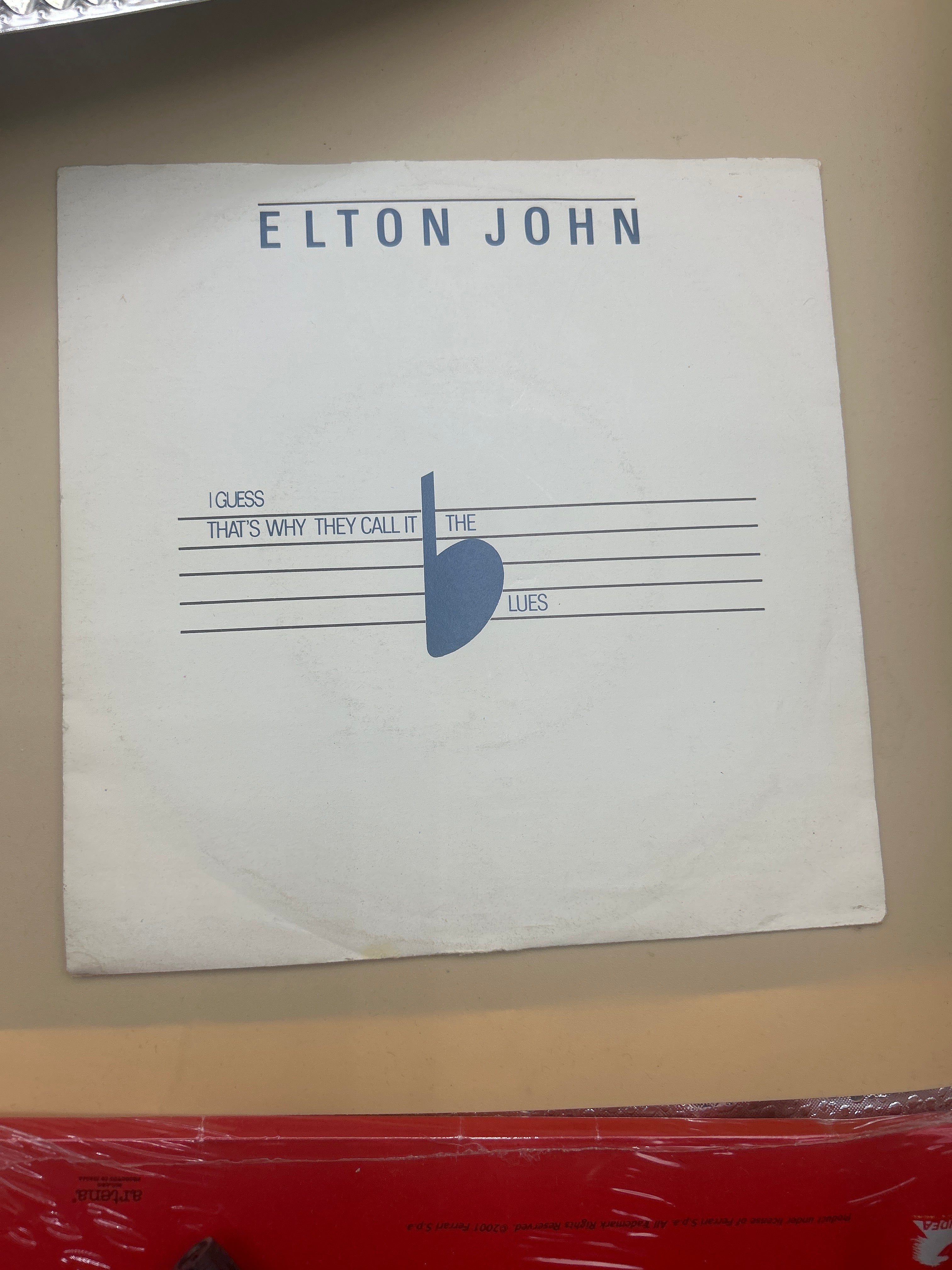 Elton John / Lord Choc Ice - I Guess That's Why They Call It The Blues / Choc Ice Goes Mental - The Rocket Record Company - 812 168-7