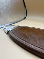 Vassoio Pesce Legno Metallo