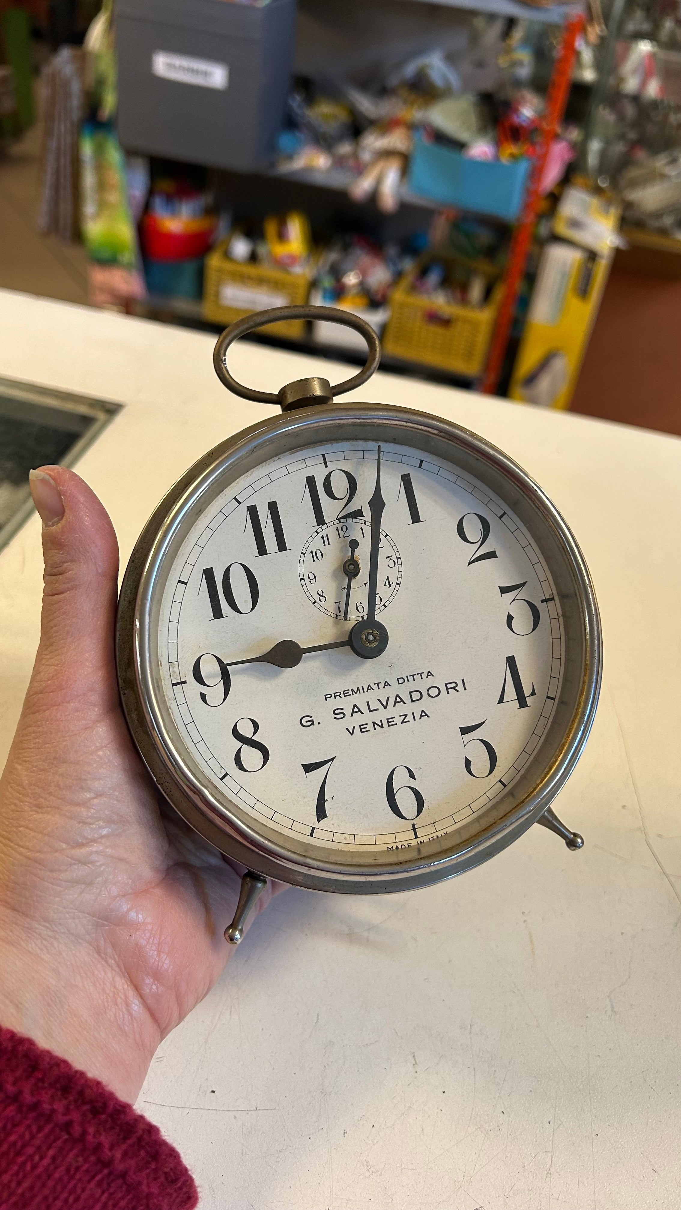 Sveglia Vintage G Salvadori Venezia