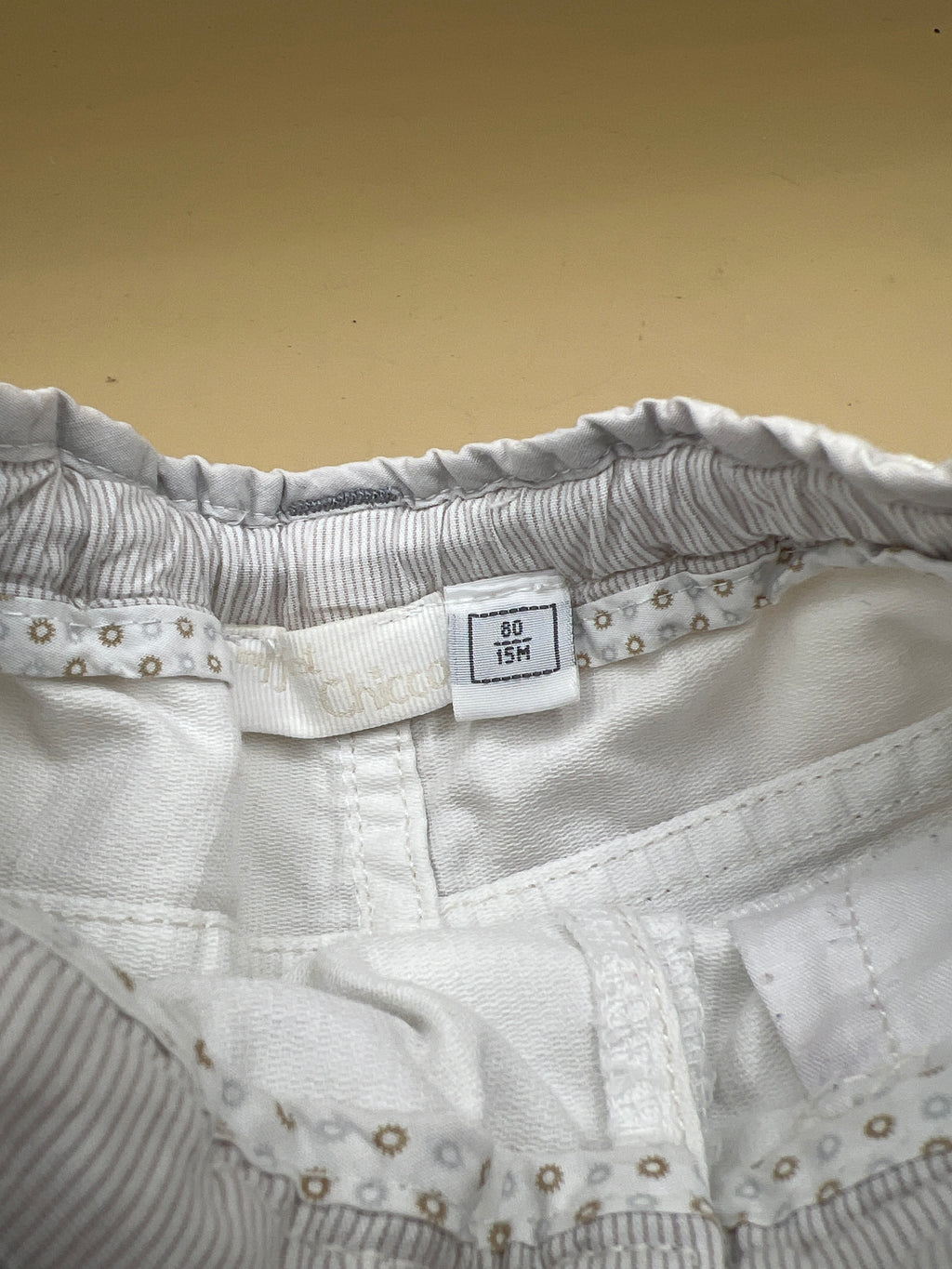 Short Chicco Bianchi 15m