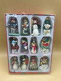 Scatola Addobbi Nuovi Natale In Legno 12 Pezzi
