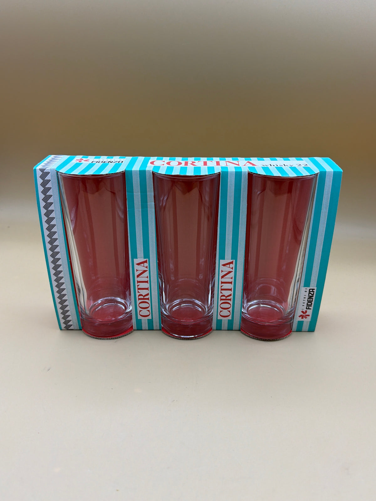 3 Bicchieri Cortina Whisky 22