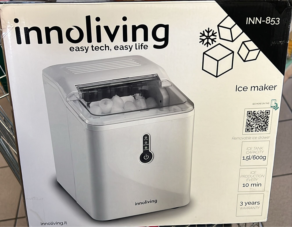 Ice Maker Innoliving Inn-853 Nuovo macchina del ghiaccio