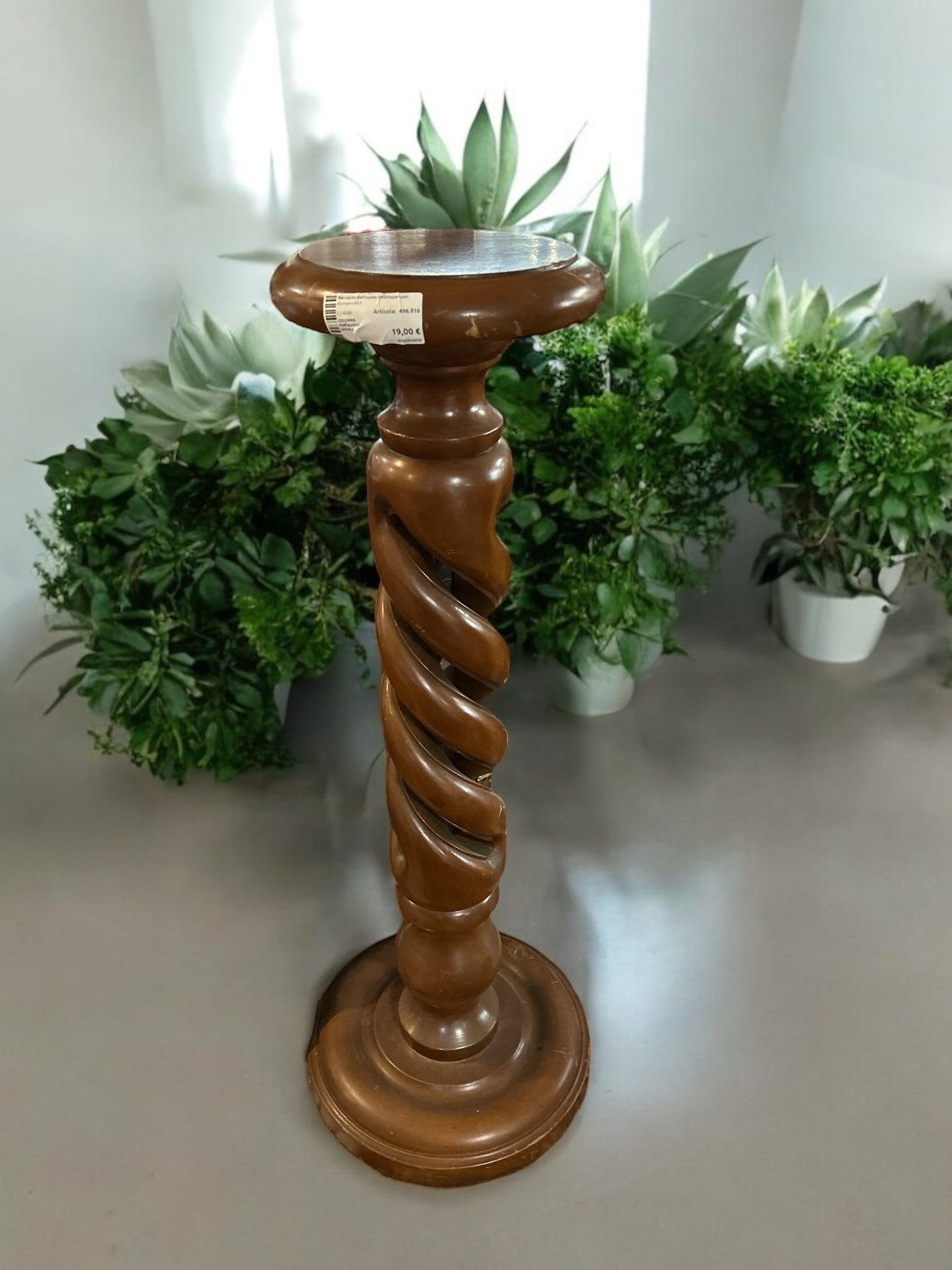 Colonna Portavaso Spirale