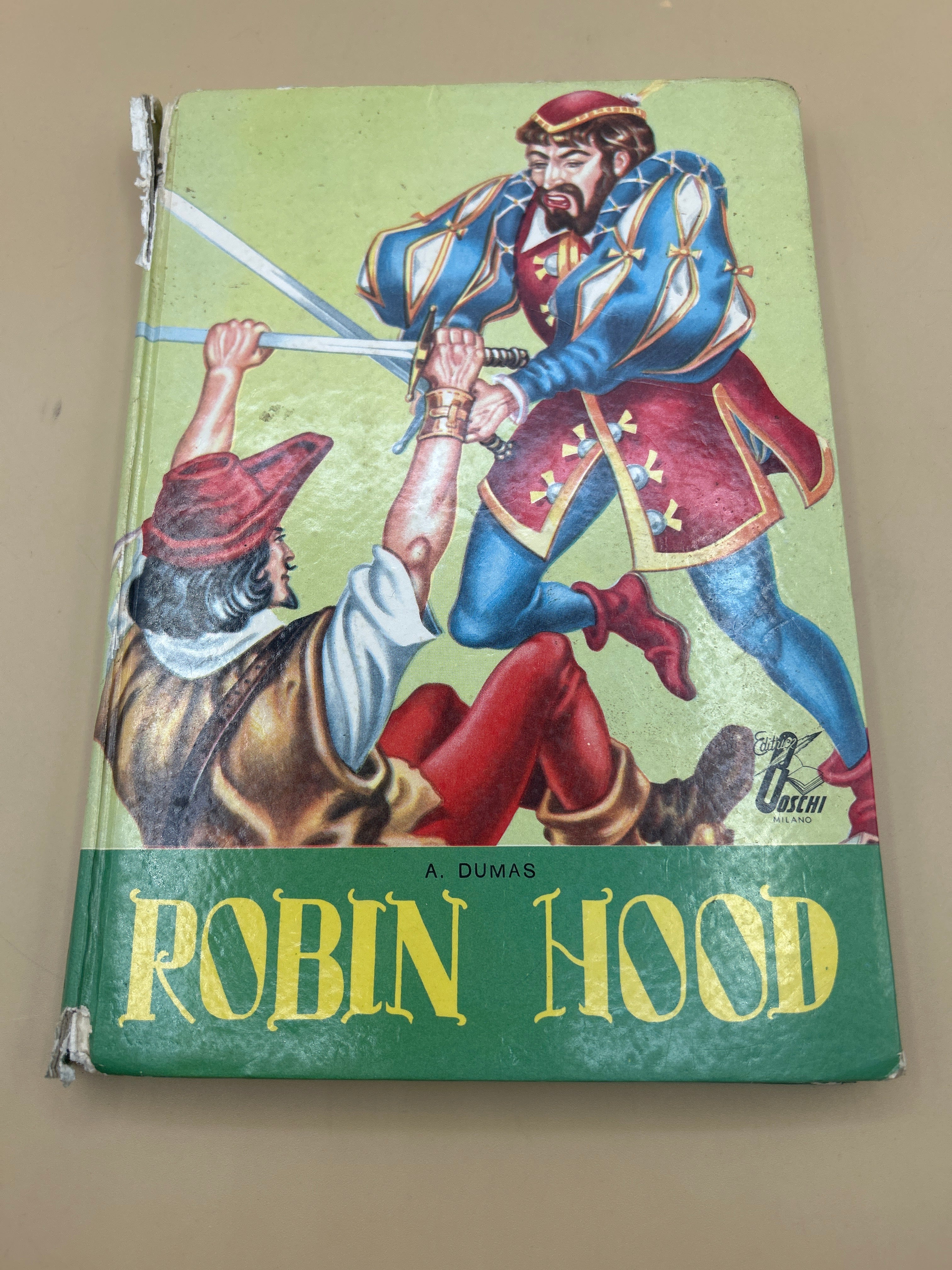 Robin Hood - Alessandro Dumas- Editrice Boschi 1961