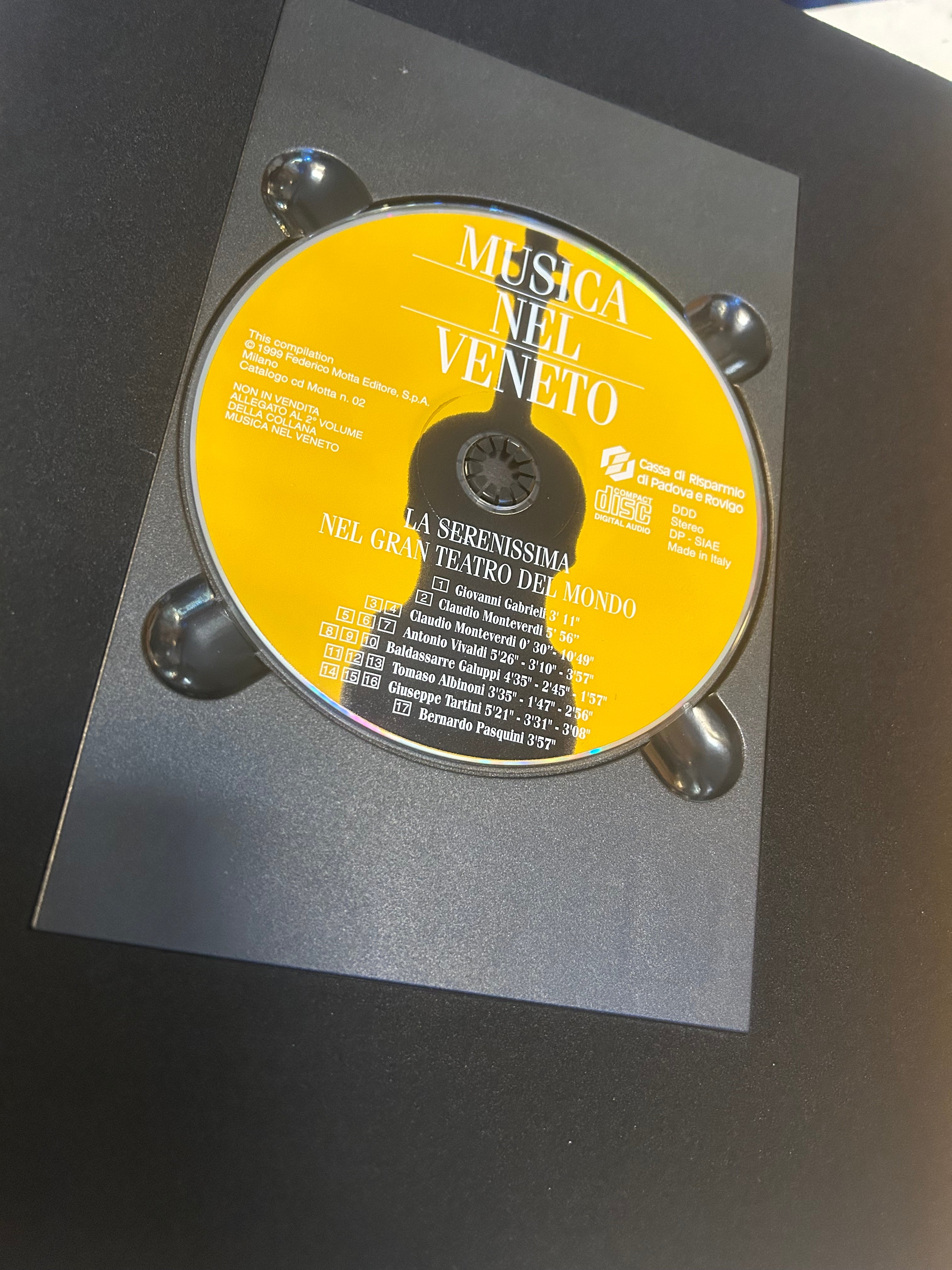 La Serenissima Nel Gran Teatro Del Mondo - Libro + Cd