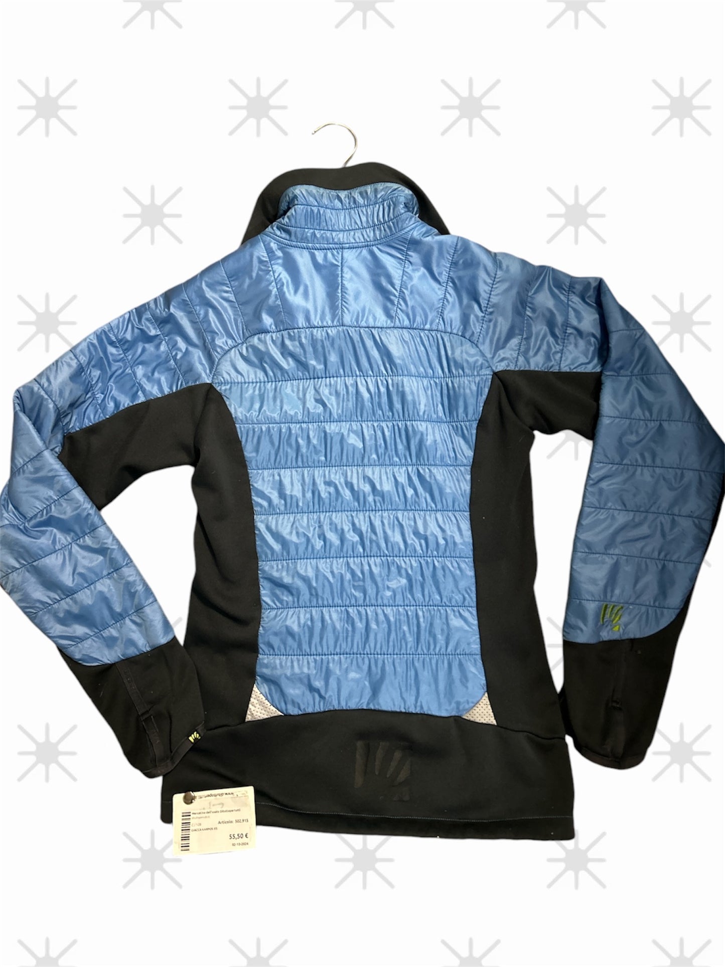 Giacca tecnica Karpos Sportful donna tg. Xs blu nera