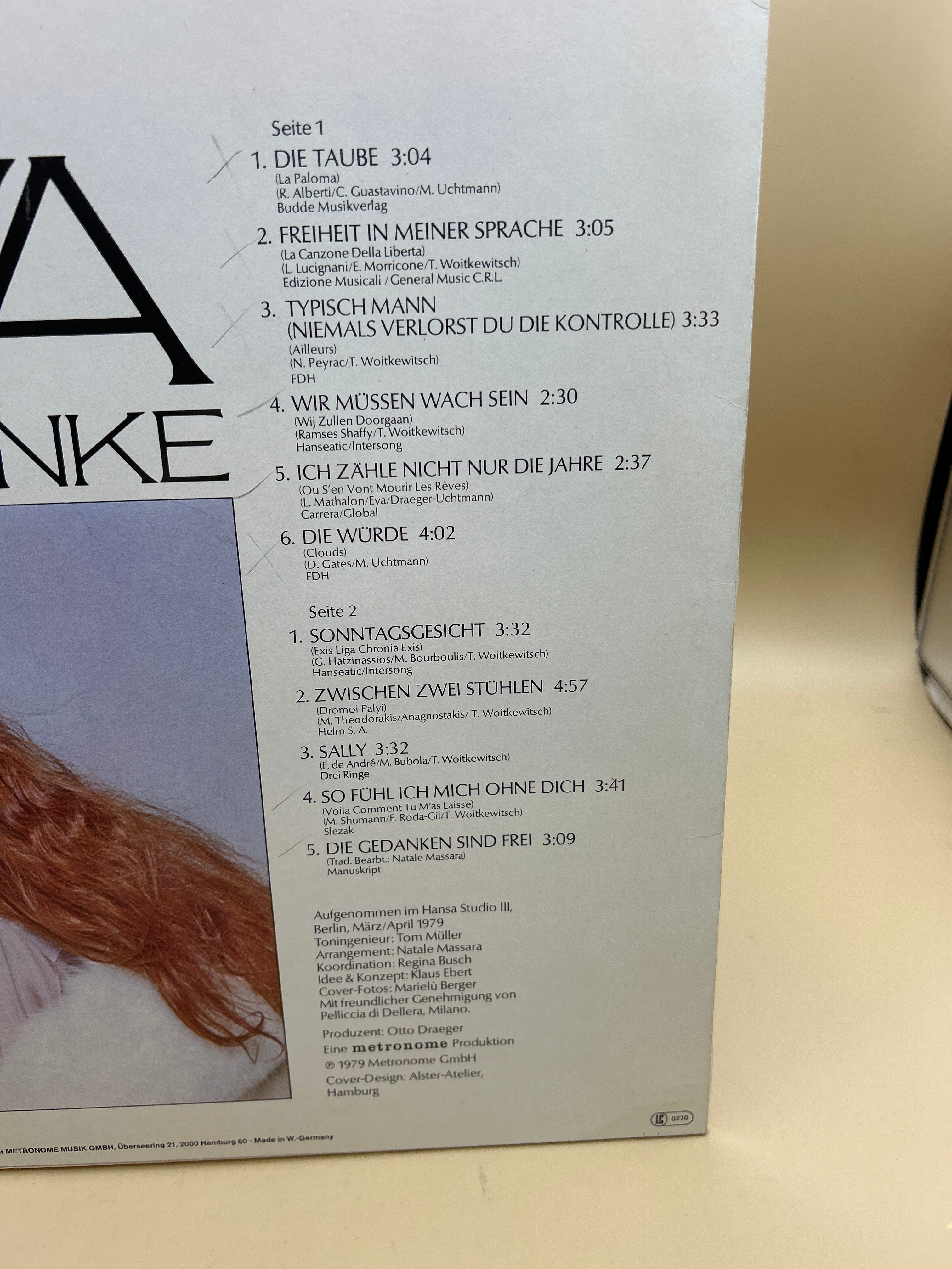 Lp 33 Giri Milva - Was Ich Denke