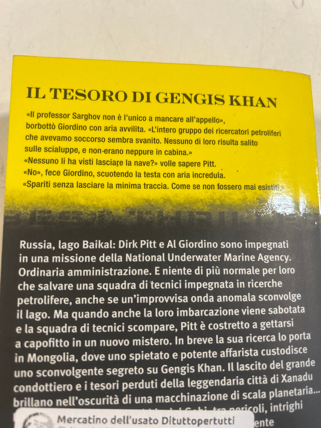 Il Tesoro Di Gengis Khan - Clive Cussler
