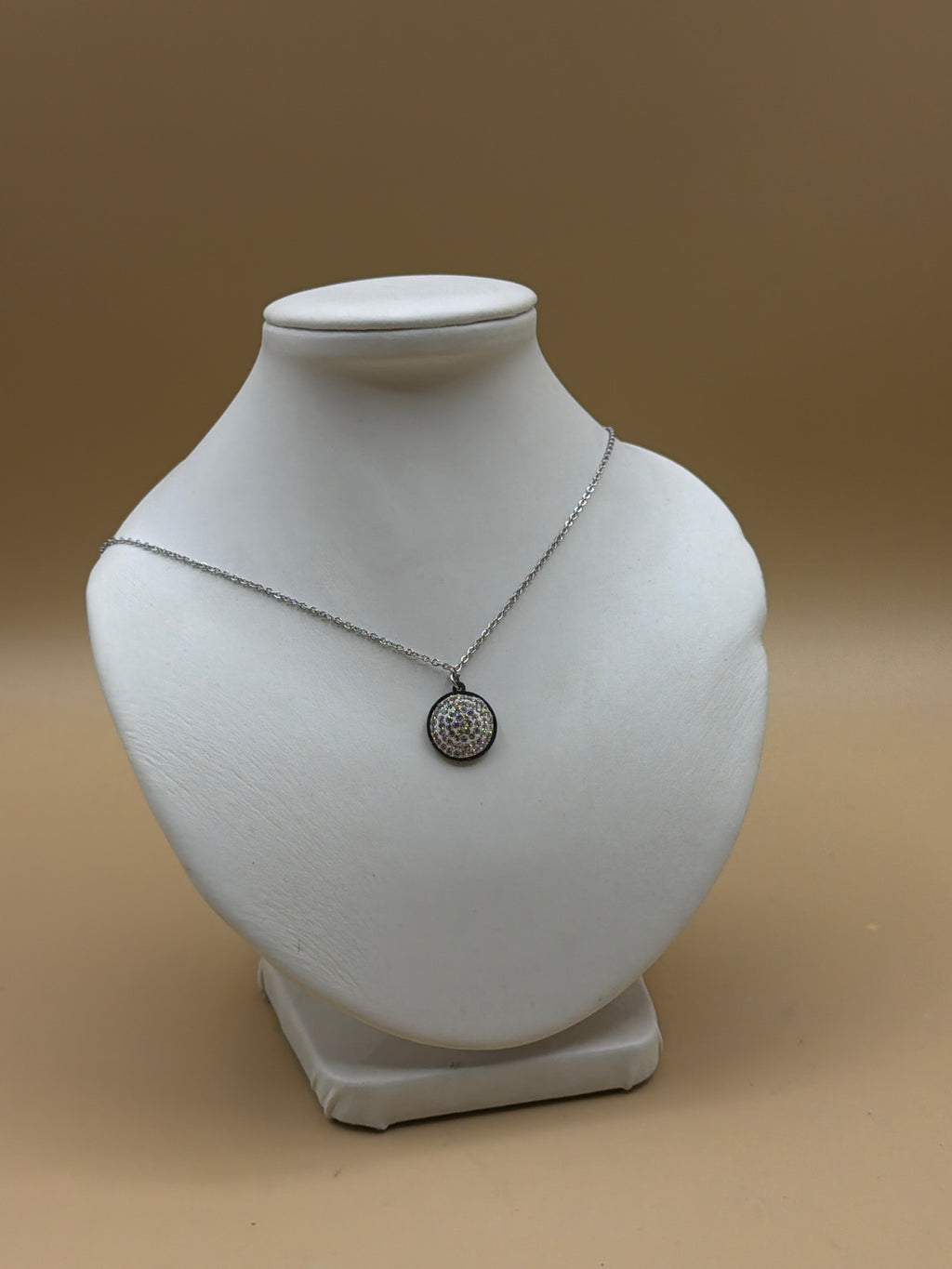 Collana Tondo Strass