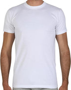 Fragi Maglia Uomo tg. 3/S Maniche Corte In Puro Cotone, Maglia Girocollo In Tessuto Elastico Senza Cuciture Seamless, Made In Italy Art. 1340