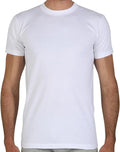 Fragi Maglia Uomo Tg. 7/xxl Maniche Corte In Puro Cotone, Maglia Girocollo In Tessuto Elastico Senza Cuciture Seamless, Made In Italy Art. 1340