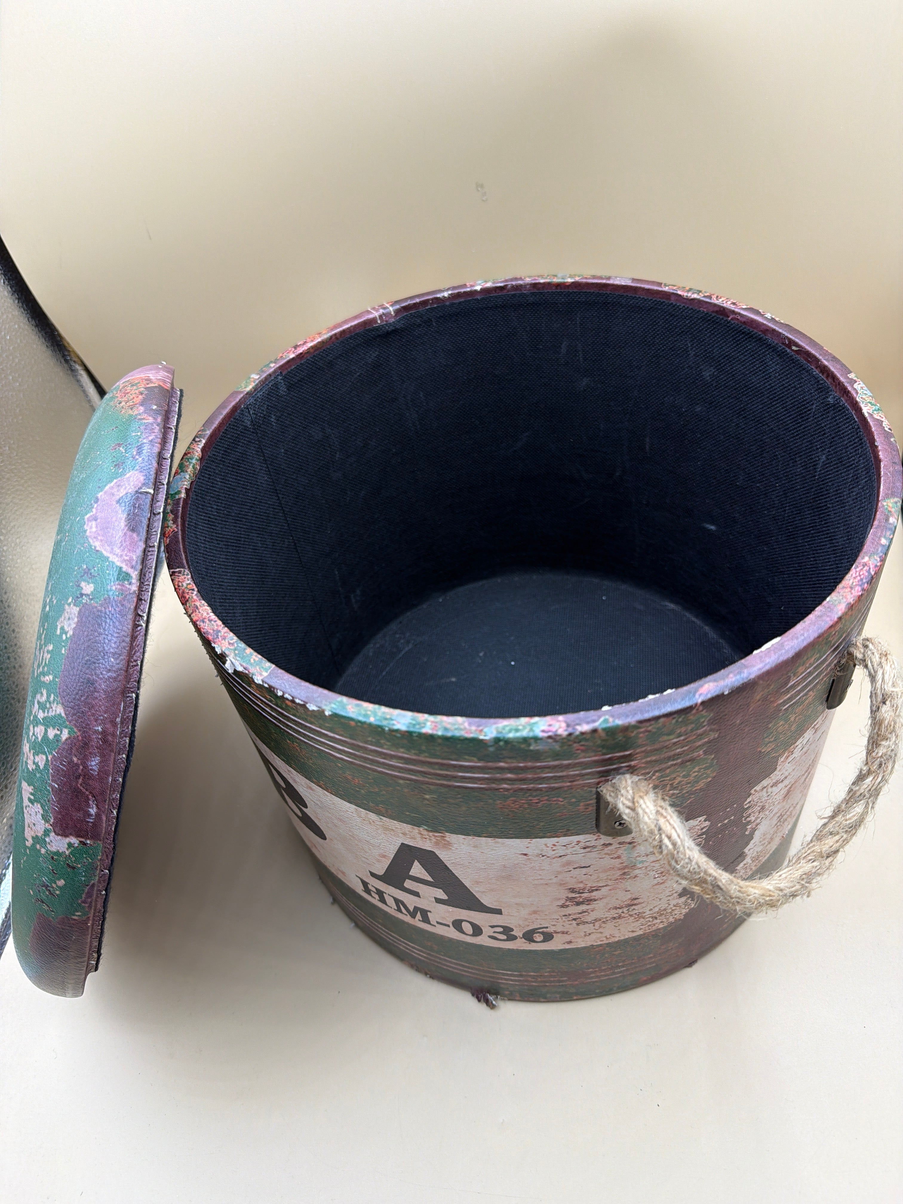 Mini Pouf/contenitore Kuba