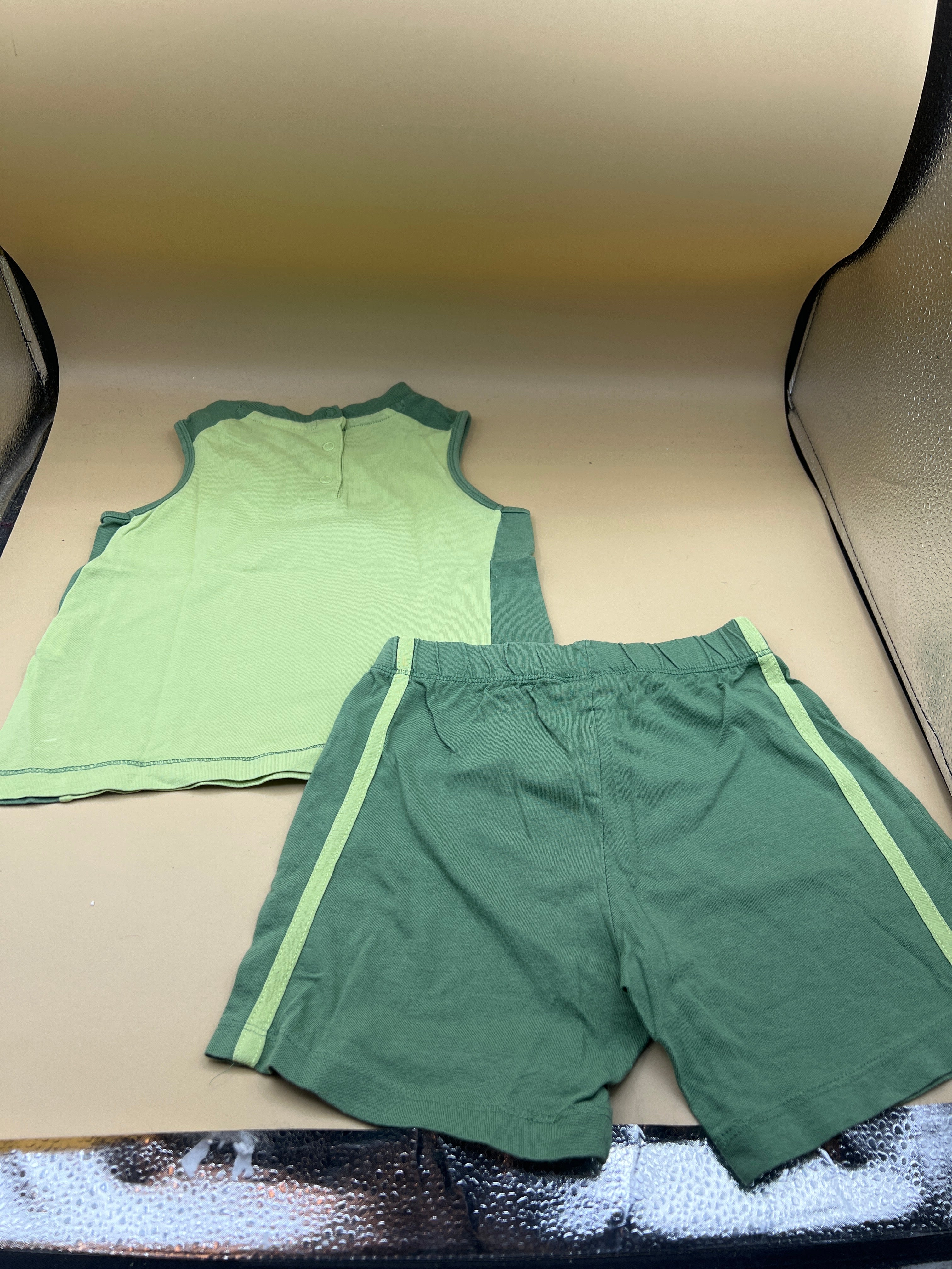 Completo Verde Orsetto Fagottino 24m Bimbo