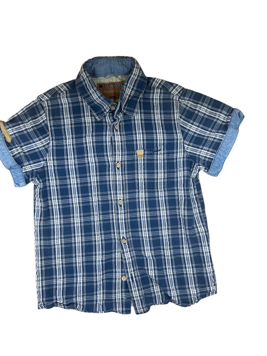 Camicia Sarabanda scozzese  7 Anni