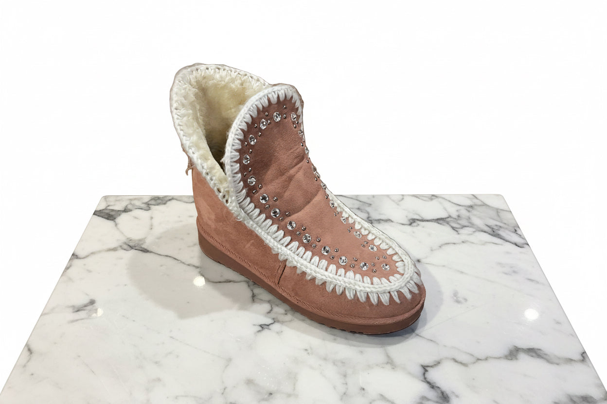 Doposci Rosa Pelo Brillantini