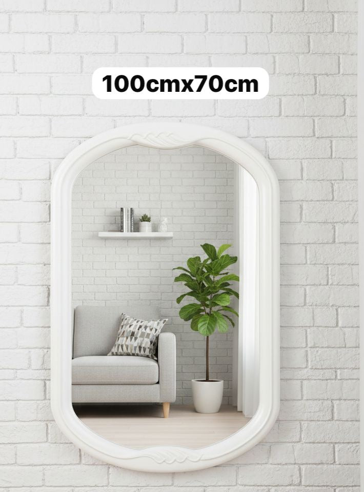 Specchio Cornice Bianca