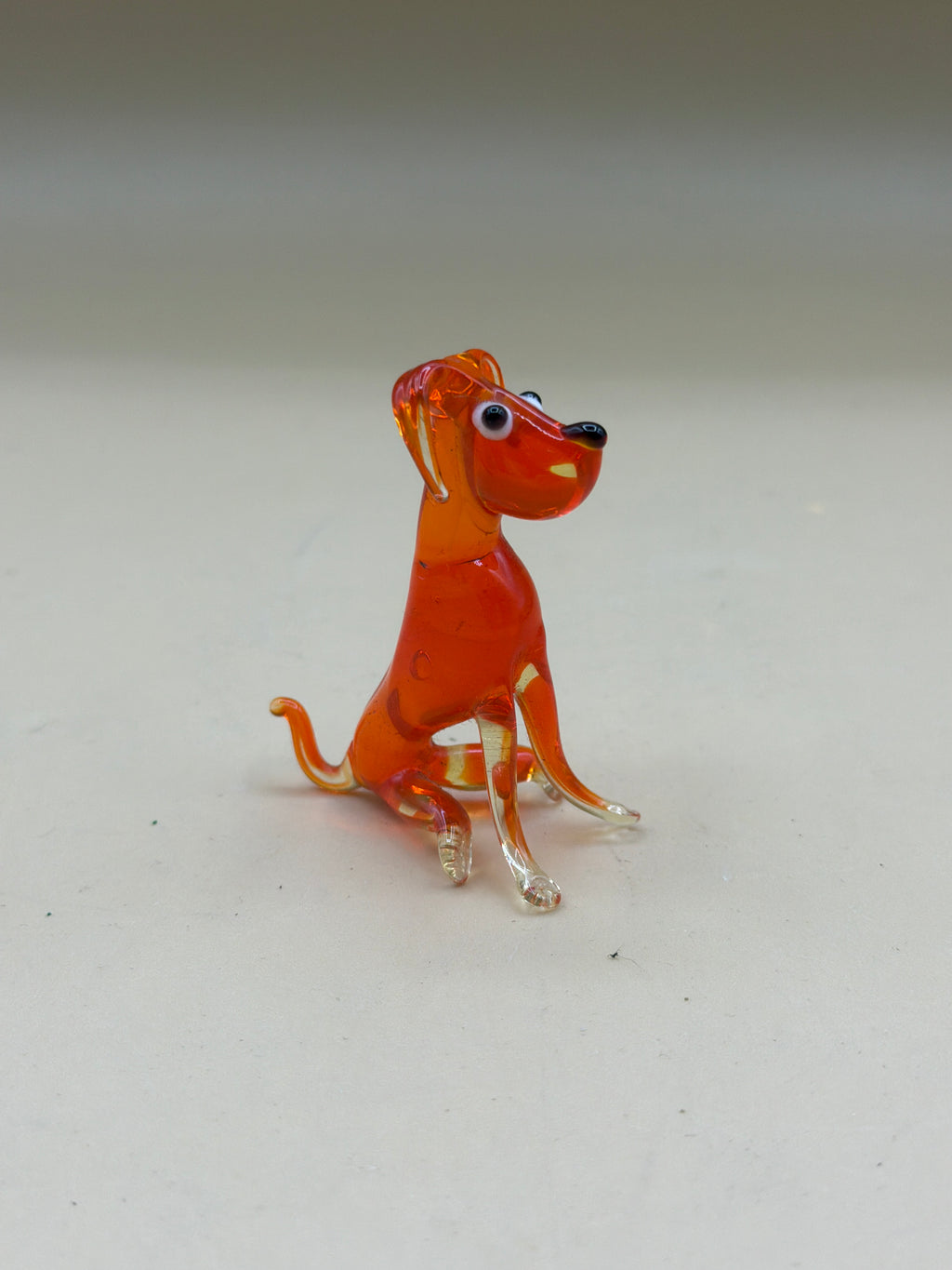Cagnolino Murano Arancio