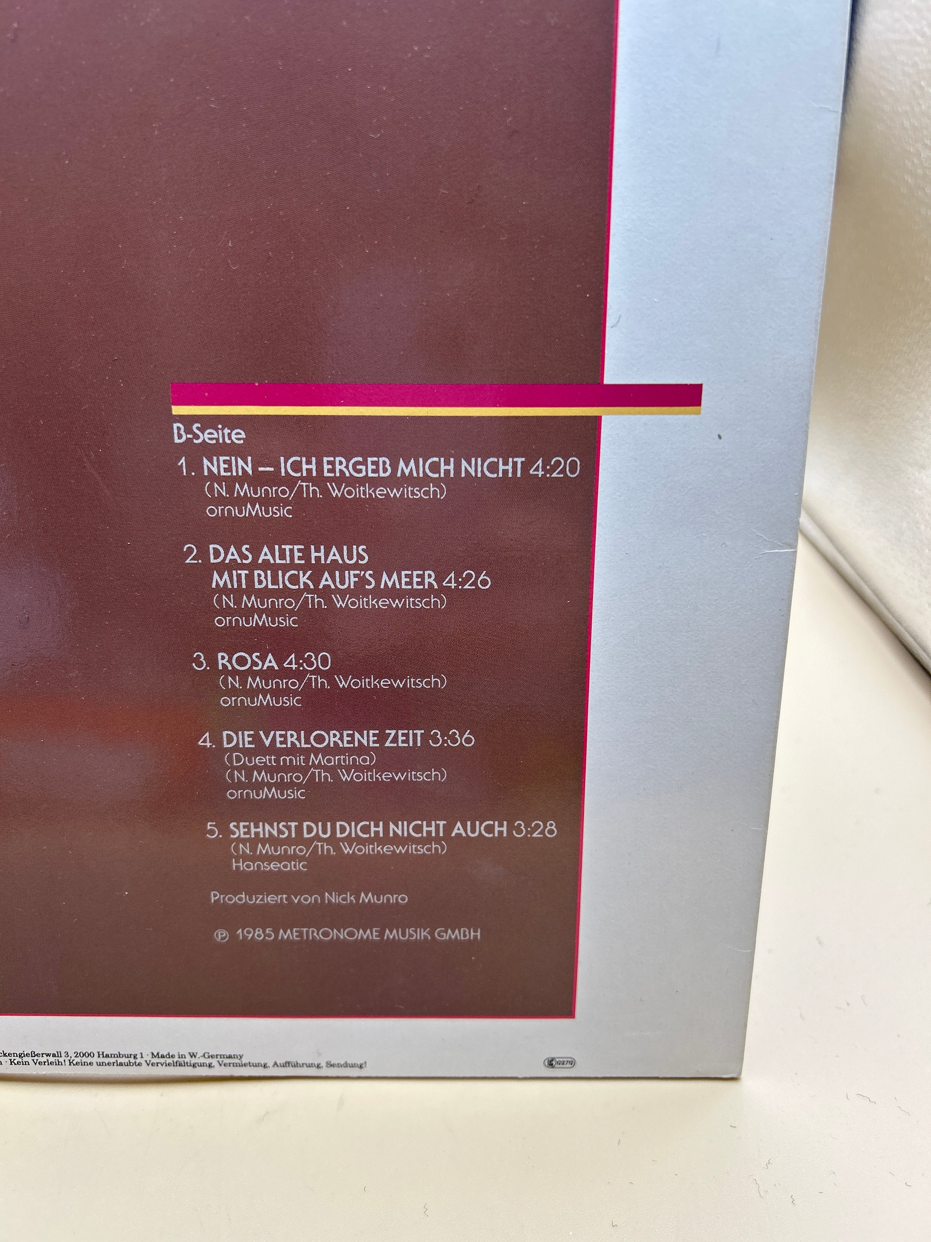 Lp Milva - Mut Zum Risiko 33 Giri