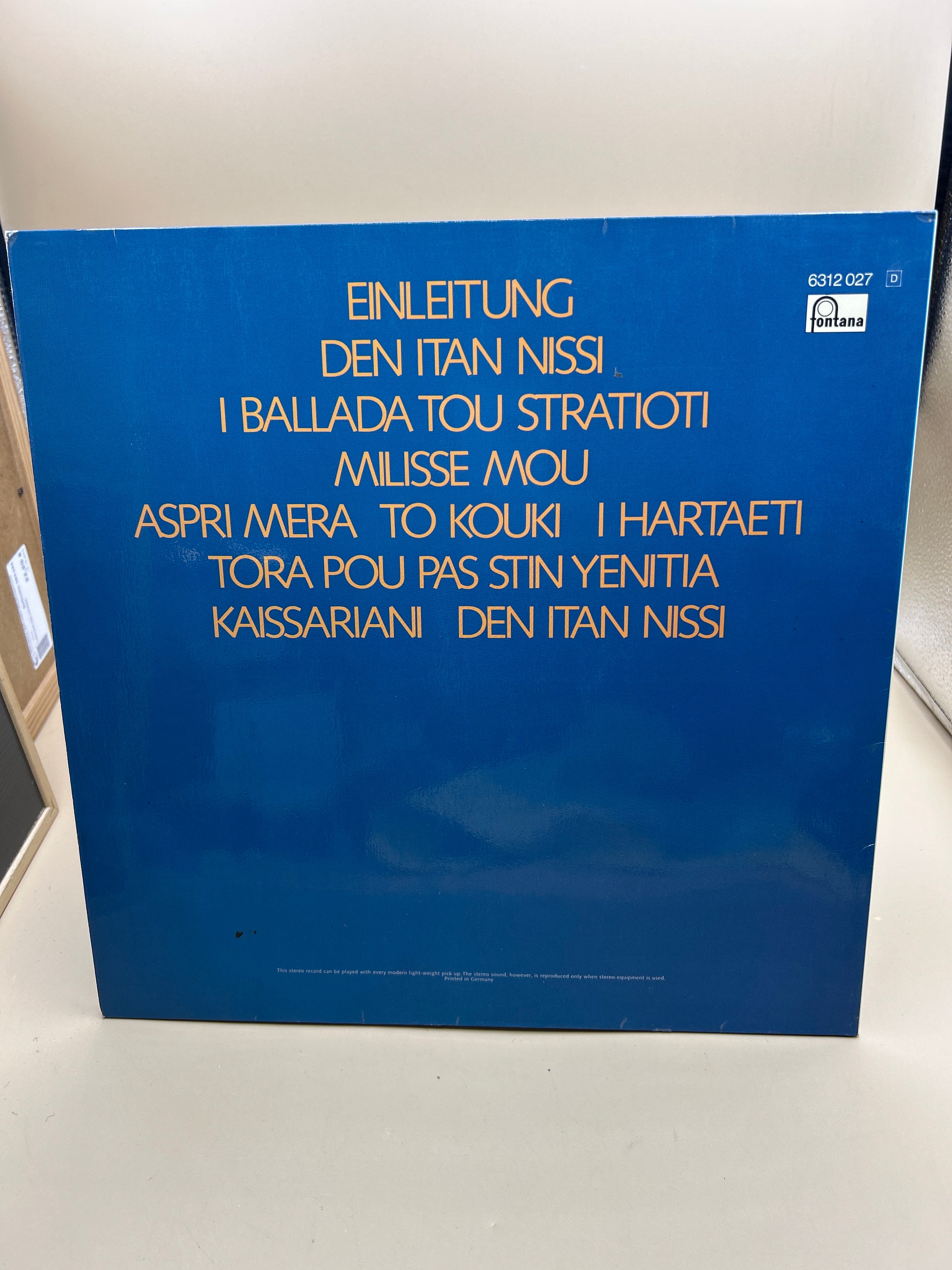 Lp Nana Mouskouri Lieder Meiner Heimat - Live Im Olympia Paris