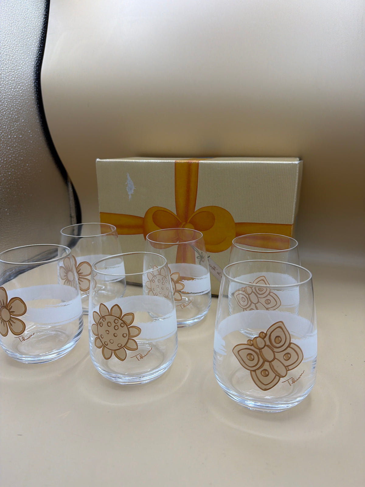 6 Bicchieri Vetro Elegance Thun