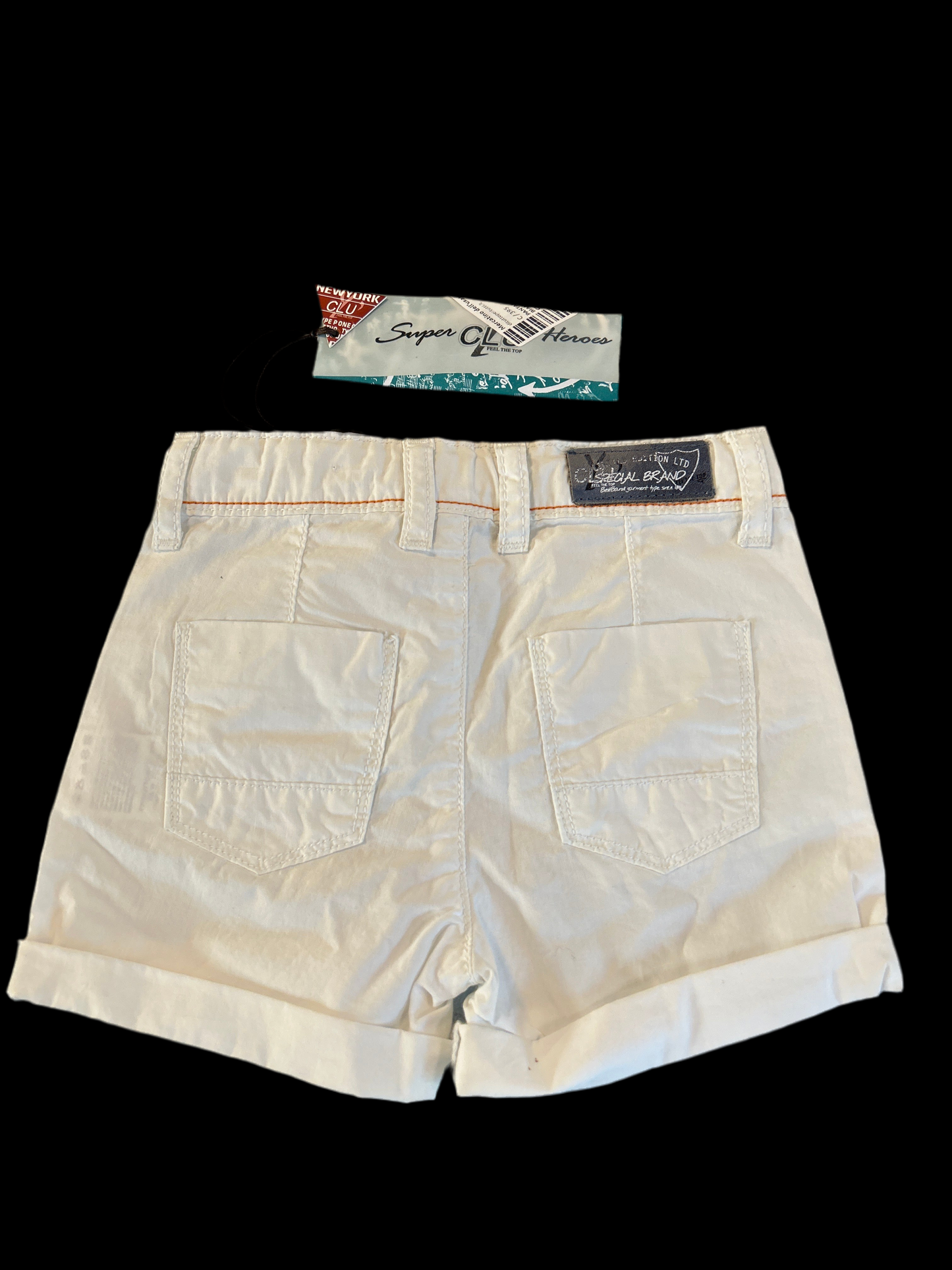Pantaloni Corti Bianchi 18 Mesi Y-clù  Nuovi Shorts