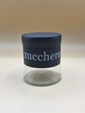 Vaso Nero Vetro Zucchero