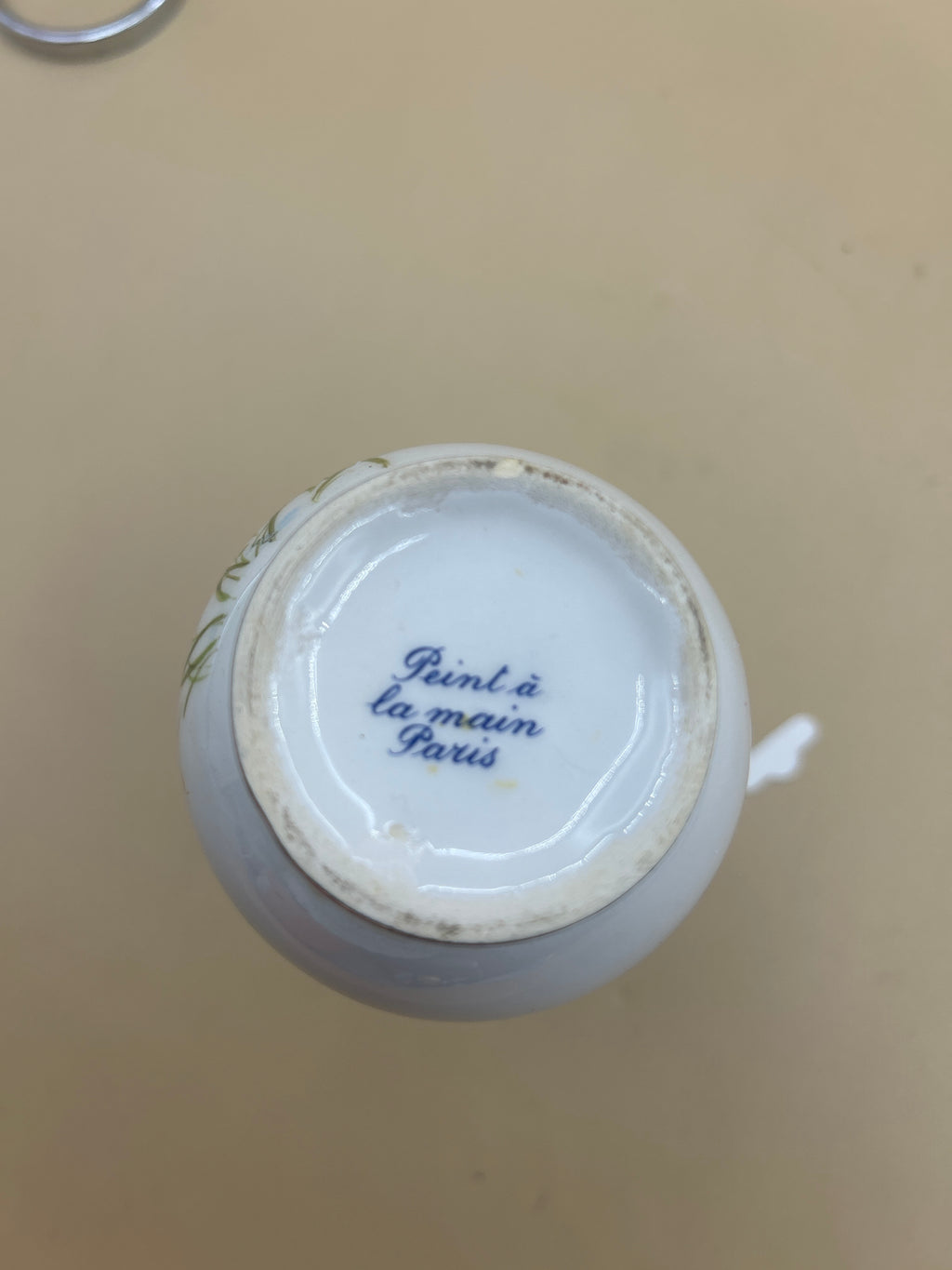 Vasetto Con Ibis Made In France