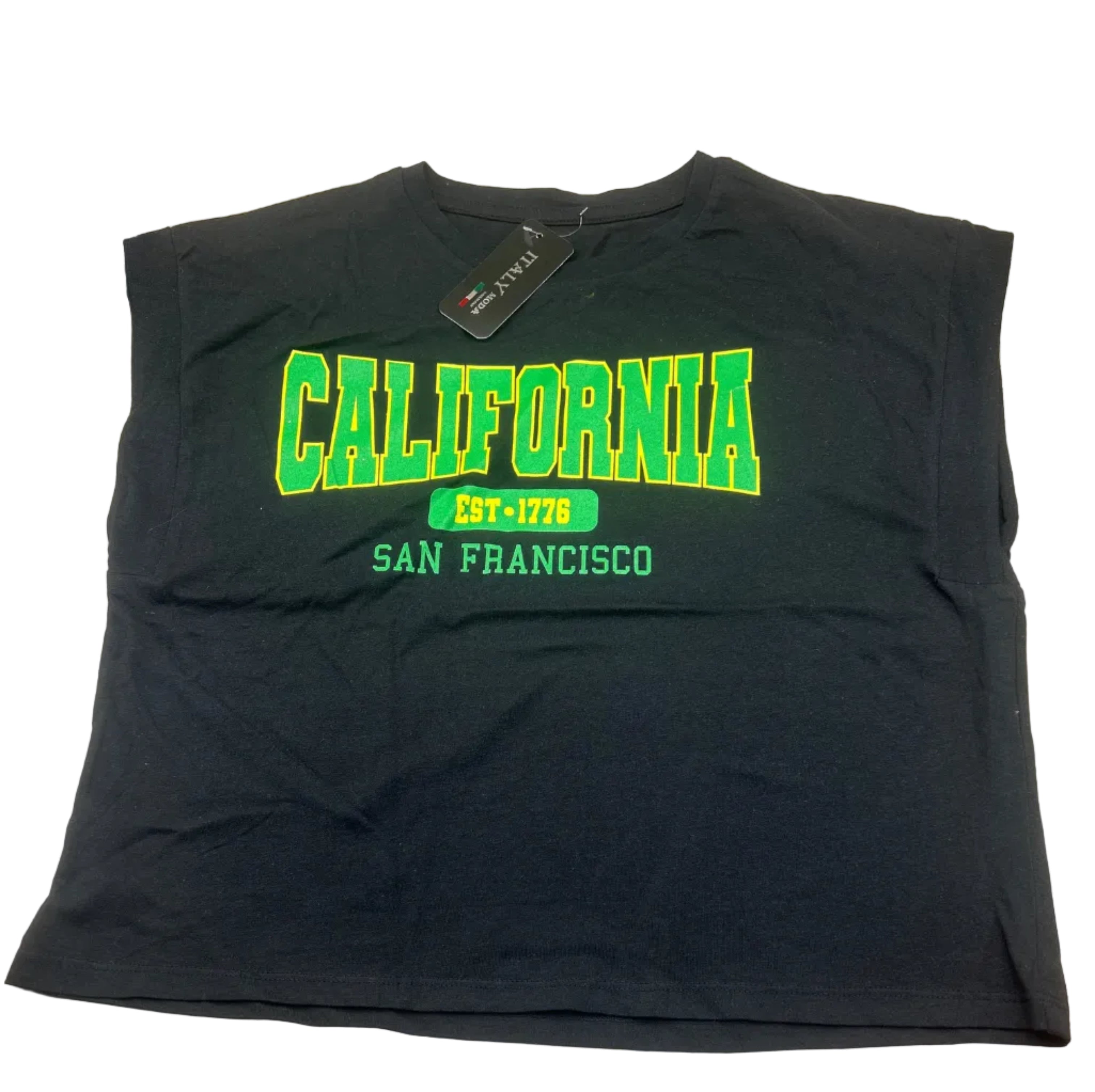 Tshirt Donna Nuova California Nera M