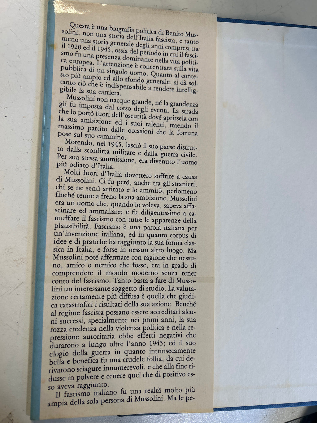 Mussolini - Denis Mack Smith - La Vita Del Duce Raccontata Dal Grande Storico Inglese