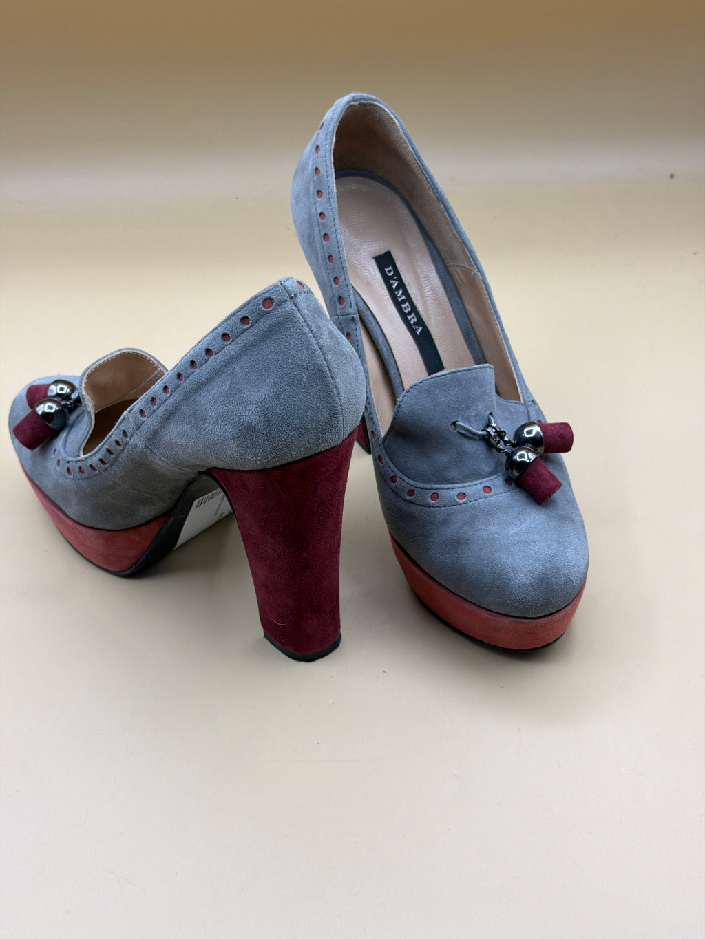 Scarpe Tacco 36 D'ambra