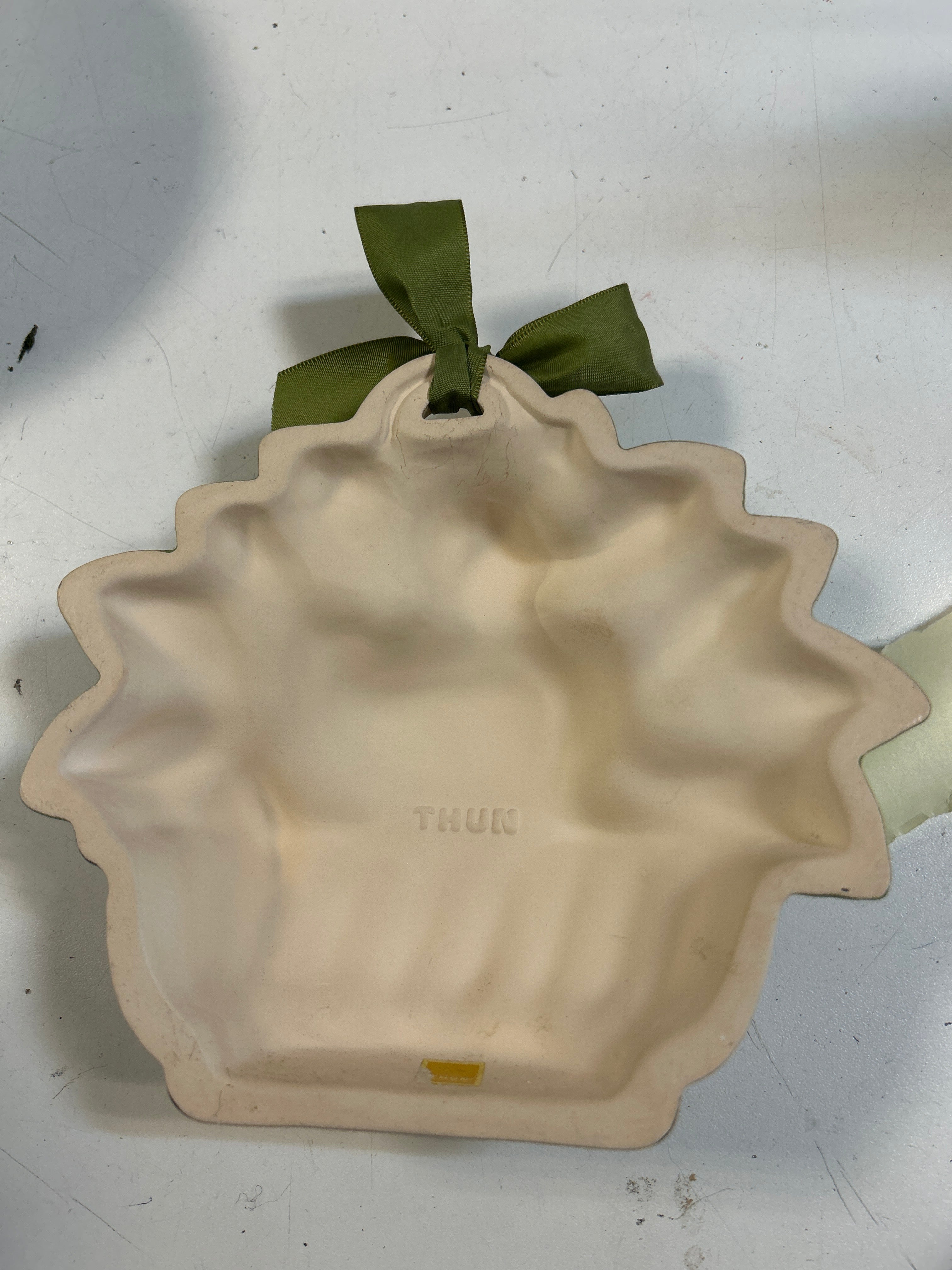 Formella Thun Prima Serie Fiocco Verde Con Papera