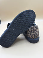 Scarpe Nere Leopardate Grunland 37