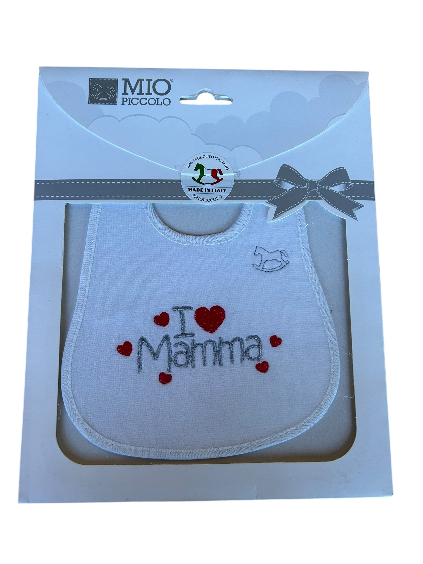 Bavaglino Nuovo I Love Mamma