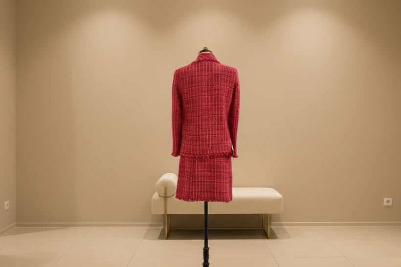 Completo Rosso Marella Gonna + Giacca Nuovo S